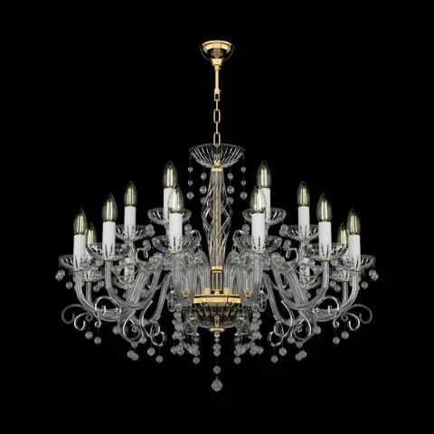 Candelabru Cristal, Bohemia, E14, EL0104171809, Crystal