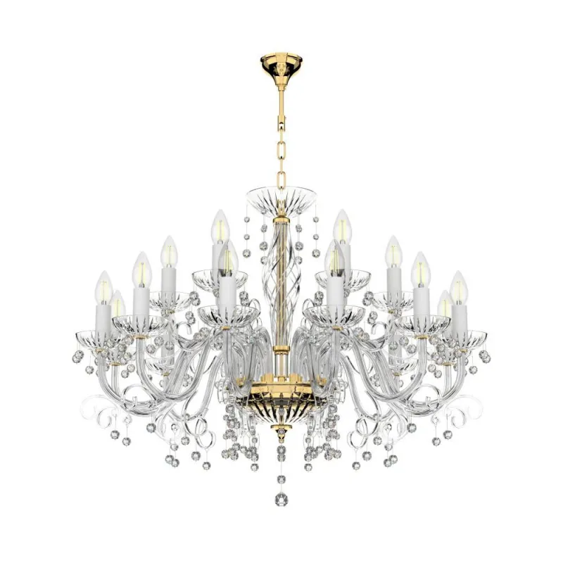 Candelabru Cristal, Bohemia, E14, EL0104171809, Crystal