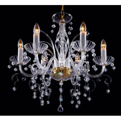 Candelabru Cristal, Bohemia, E14, EL010417609, Crystal
