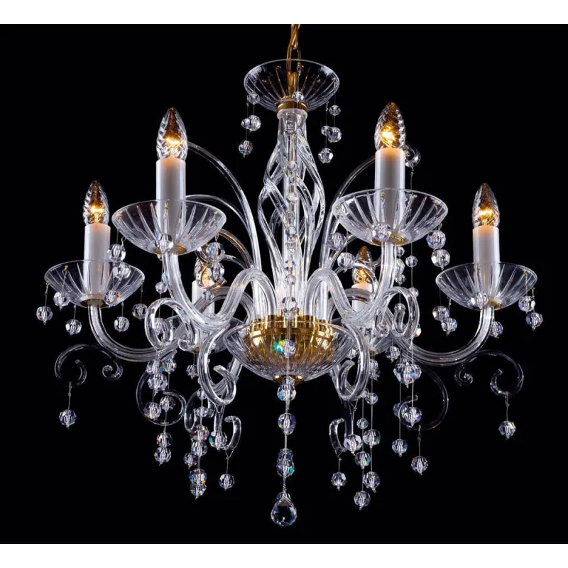Candelabru Cristal, Bohemia, E14, EL010417609, Crystal