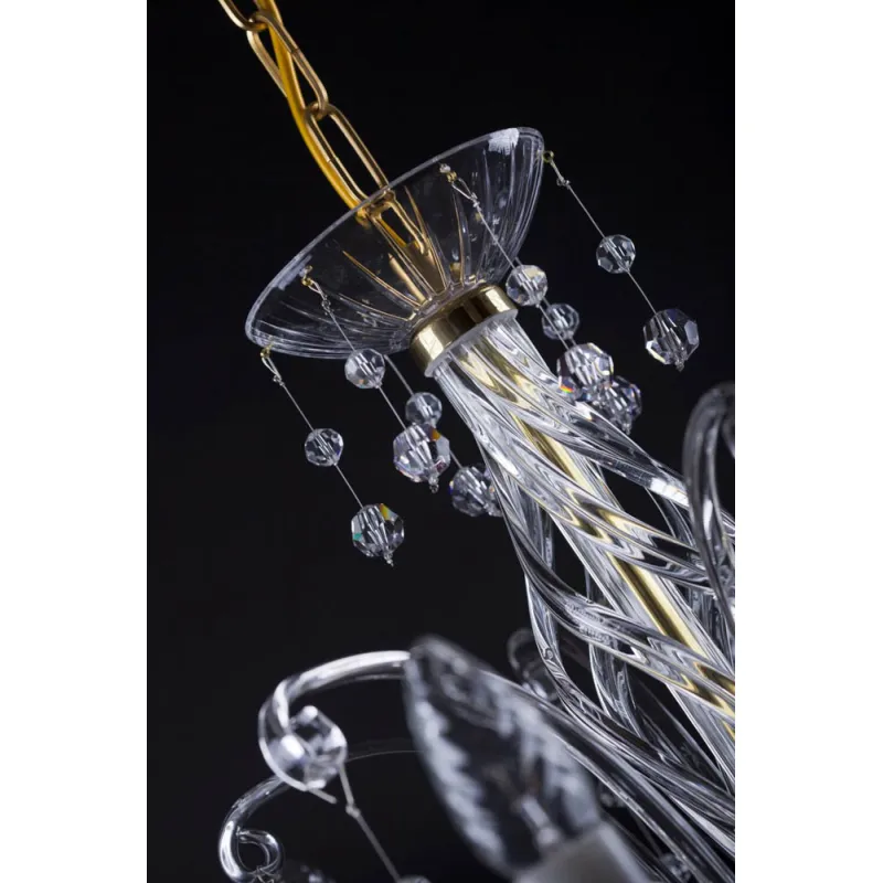 Candelabru Cristal, Bohemia, E14, EL010417609, Crystal