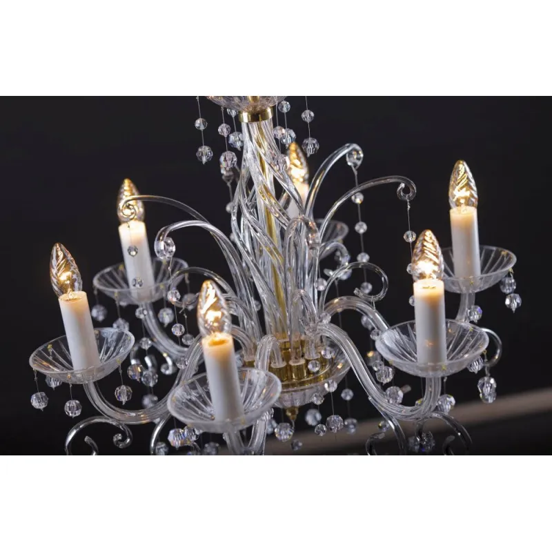 Candelabru Cristal, Bohemia, E14, EL010417609, Crystal