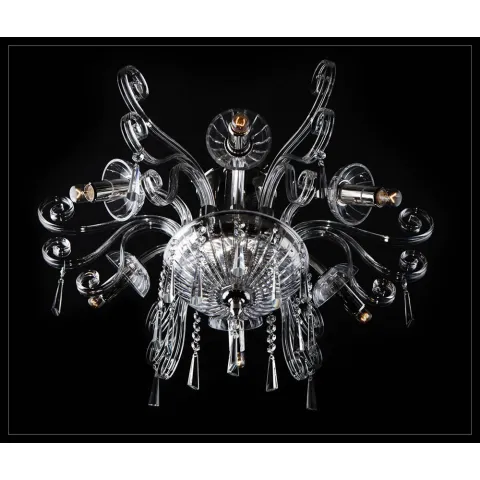 Candelabru Cristal, Bohemia, G9, EL0104186+103, Crystal