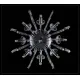 Candelabru Cristal, Bohemia, G9, EL0104188+103, Crystal