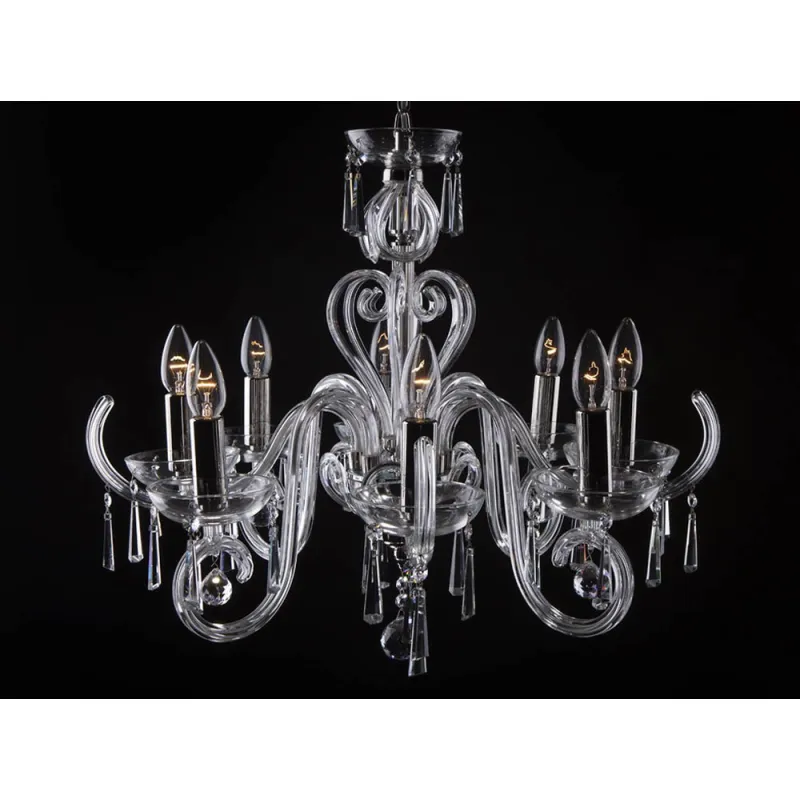 Candelabru Cristal, Bohemia, E14, EL010423803, Crystal