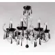 Candelabru Cristale, Negru, Bohemia, E14, EL01042389039, Crystal