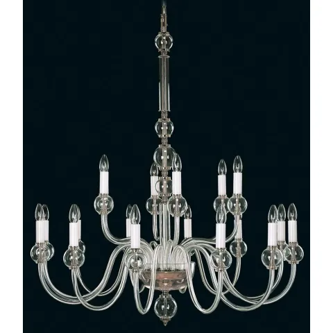 Candelabru Cristale, Sticla, Bohemia, E14, EL0104301800, Crystal
