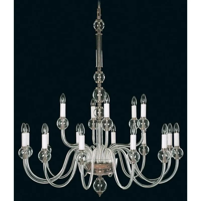 Candelabru Cristale, Sticla, Bohemia, E14, EL0104301800, Crystal