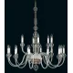 Candelabru Cristale, Sticla, Bohemia, E14, EL0104301800, Crystal
