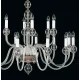 Candelabru Cristale, Sticla, Bohemia, E14, EL0104301800, Crystal