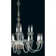 Candelabru Cristale, Sticla, Bohemia, E14, EL0104301800, Crystal