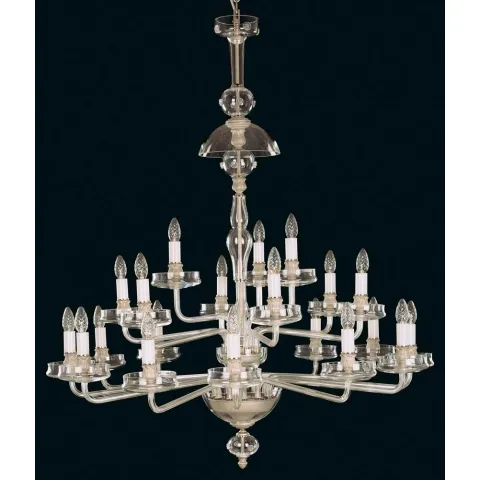 Candelabru Cristale, Sticla, Large, Bohemia, E14, EL0104312100, Crystal