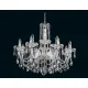 Candelabru Cristale, Bohemia, E14, EL0104328+408, Crystal