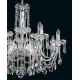 Candelabru Cristale, Bohemia, E14, EL0104328+408, Crystal