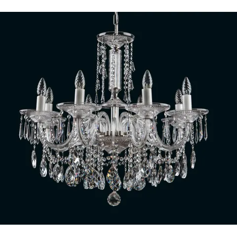Candelabru Cristale, Bohemia, E14, EL010432808, Crystal