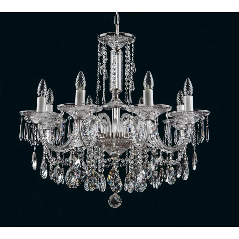 Candelabru Cristale, Bohemia, E14, EL010432808, Crystal