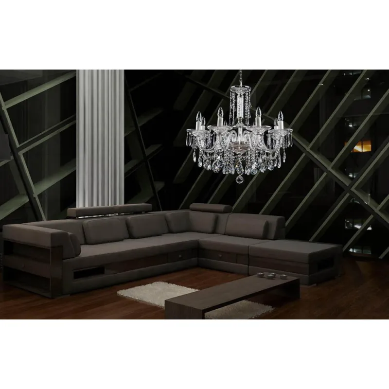 Candelabru Cristale, Bohemia, E14, EL010432808, Crystal