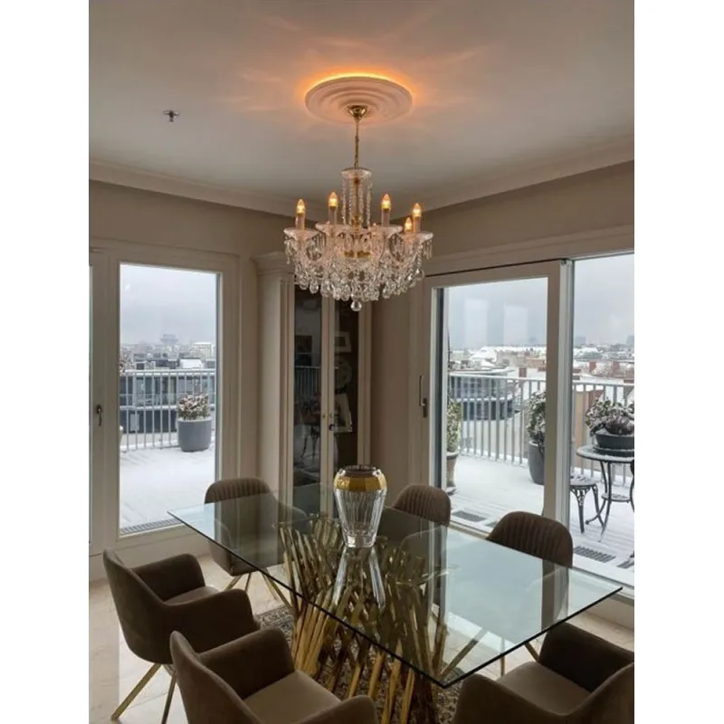 Candelabru Cristale, Bohemia, E14, EL010432808, Crystal