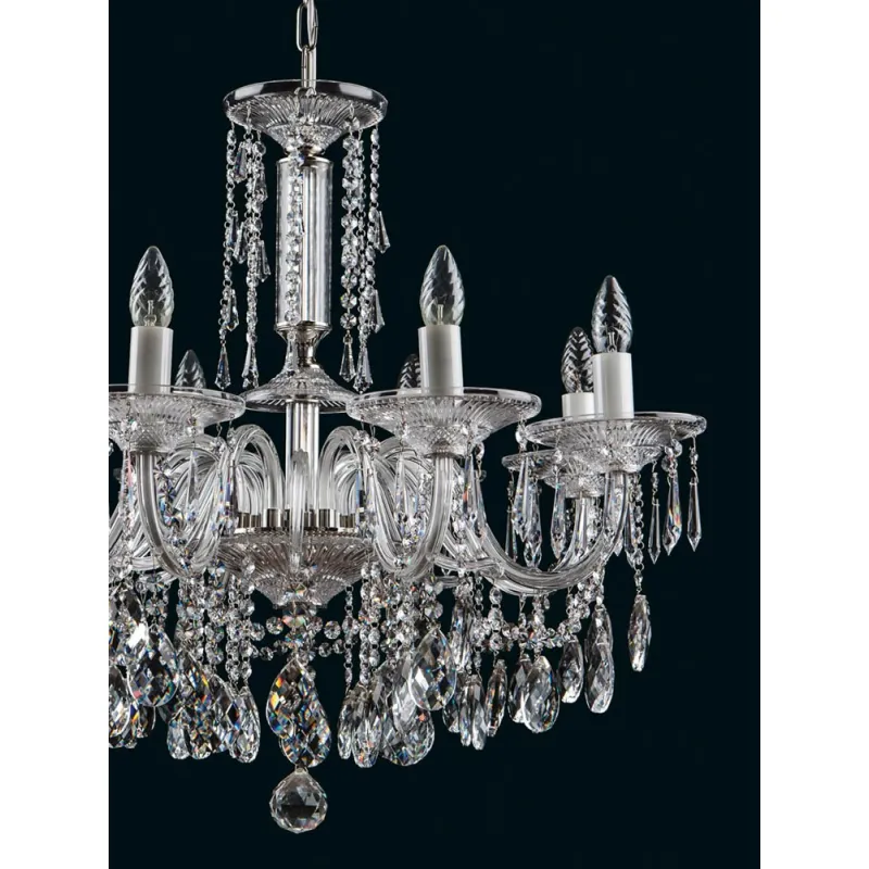 Candelabru Cristale, Bohemia, E14, EL010432808, Crystal