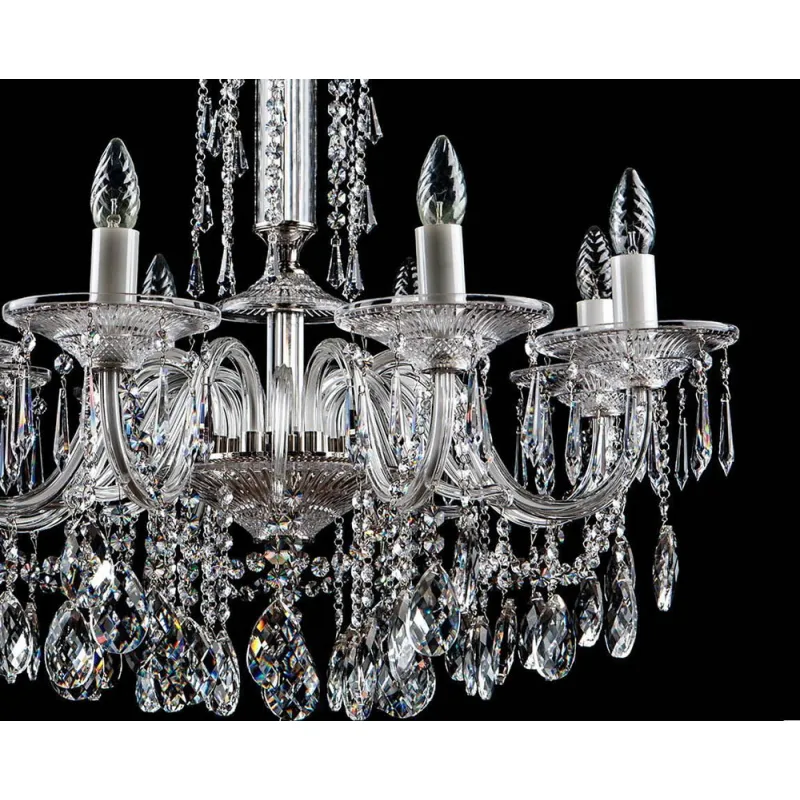 Candelabru Cristale, Bohemia, E14, EL010432808, Crystal