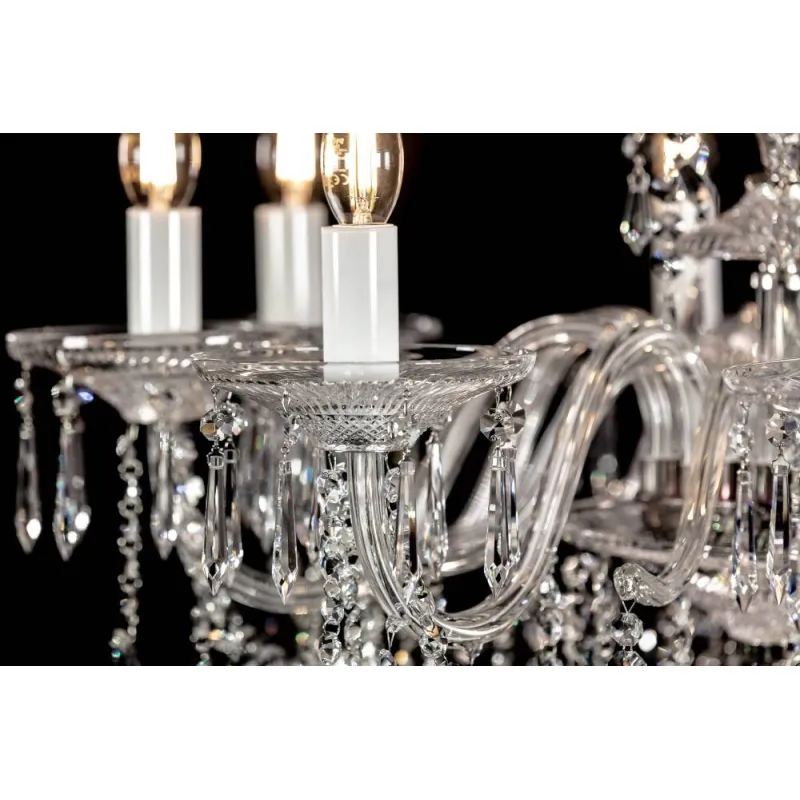 Candelabru Cristale, Bohemia, E14, EL010432808, Crystal