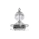 Candelabru Cristal, Bohemia, E14, EL010439809-3, Crystal