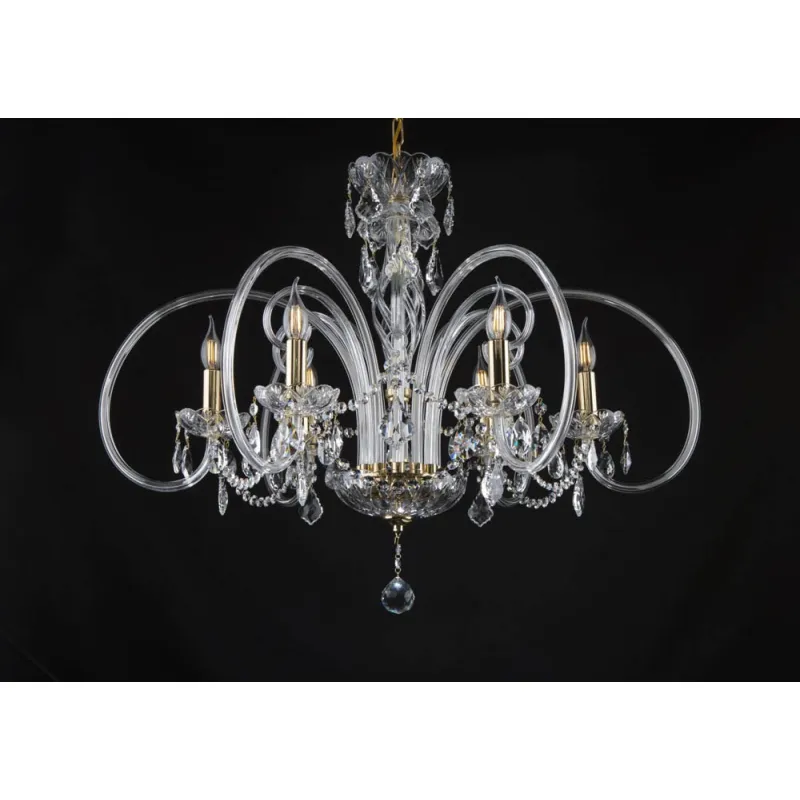 Candelabru Cristale, Modern, Bohemia, E14, EL010442602Pb, Crystal