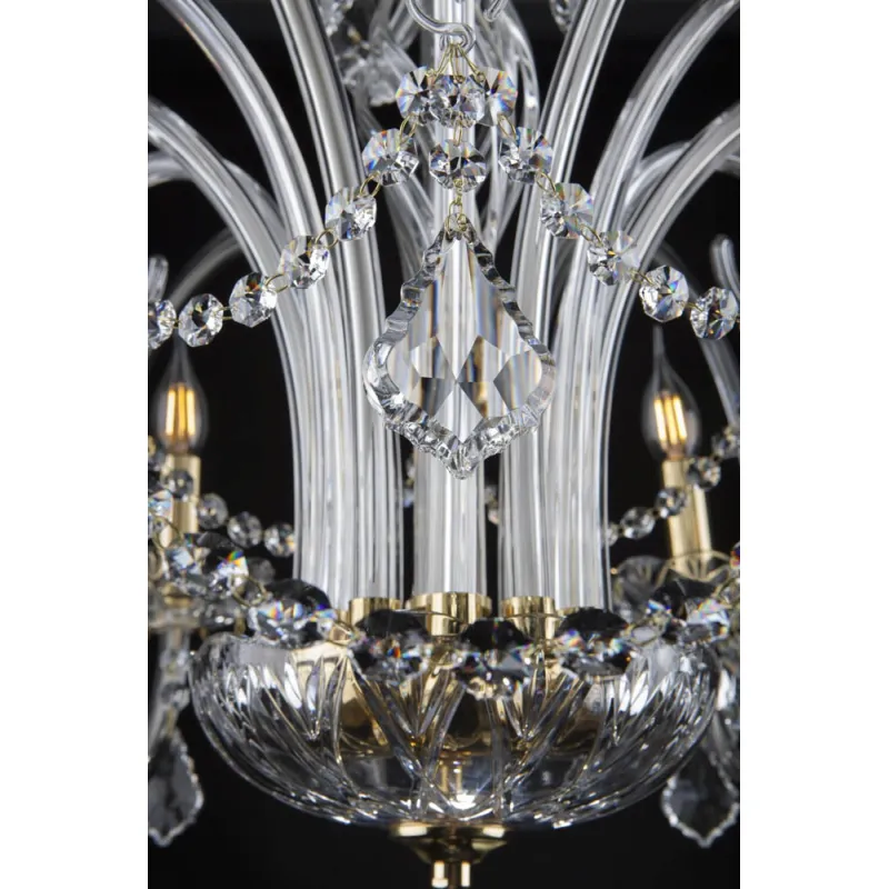 Candelabru Cristale, Modern, Bohemia, E14, EL010442602Pb, Crystal