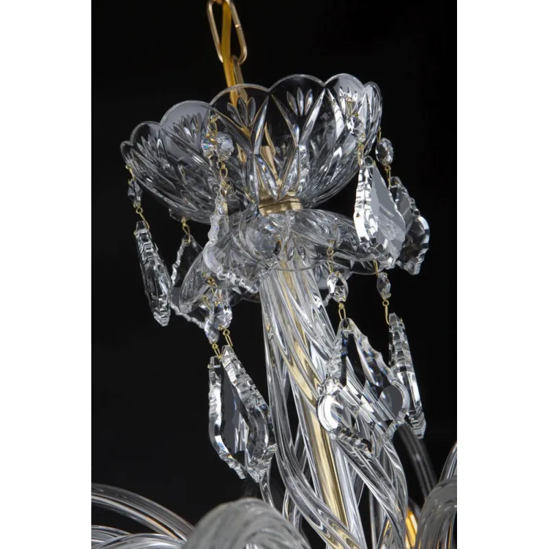 Candelabru Cristale, Modern, Bohemia, E14, EL010442602Pb, Crystal
