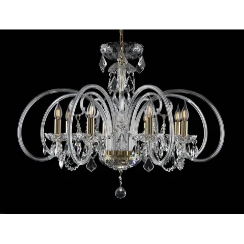 Candelabru Cristale, Modern, Bohemia, E14, EL010442802Pb, Crystal