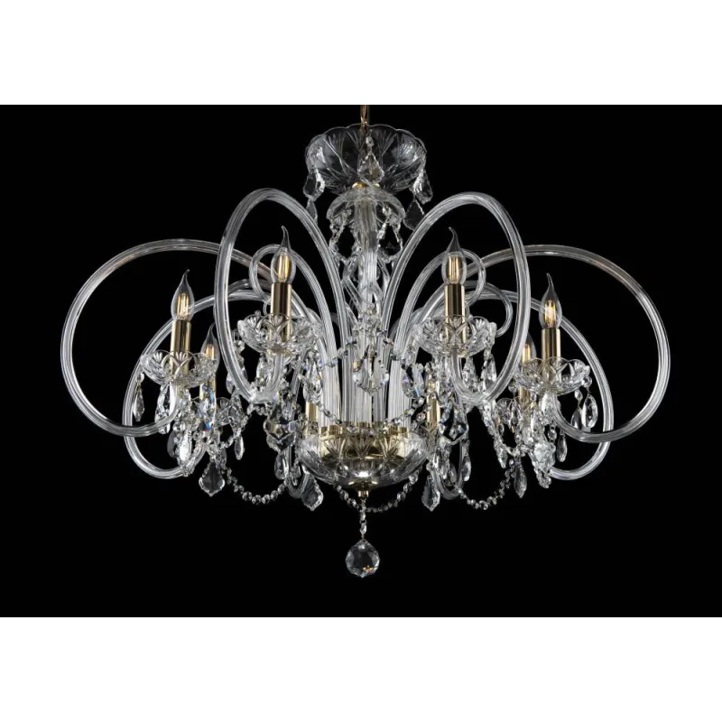 Candelabru Cristale, Modern, Bohemia, E14, EL010442802Pb, Crystal