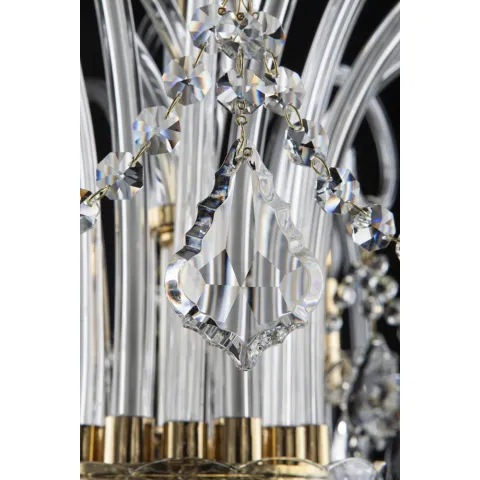 Candelabru Cristale, Modern, Bohemia, E14, EL010442802Pb, Crystal