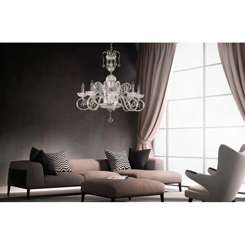 Candelabru Cristale SW, Bohemia, E14, EL010443807, Crystal