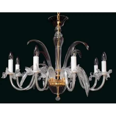 Candelabru Cristale, Sticla, Bohemia, E14, EL010450800, Crystal