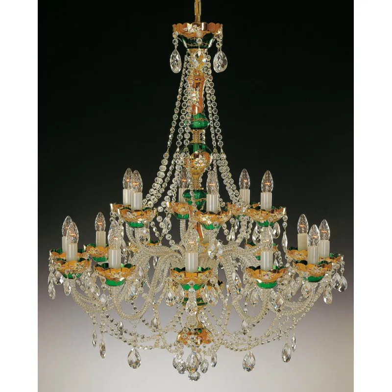 Candelabru Cristale, lux, Bohemia, E14, EL0105001835, Crystal
