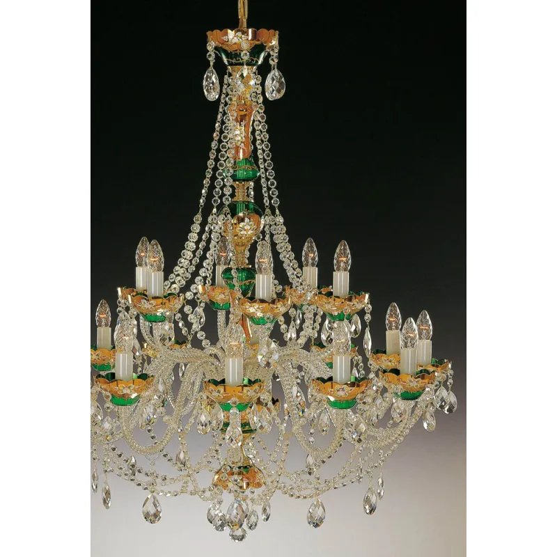 Candelabru Cristale, lux, Bohemia, E14, EL0105001835, Crystal