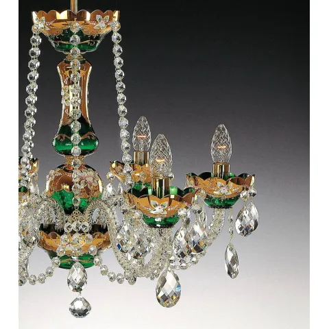 Candelabru Cristale, Clasic, Bohemia, E14, EL010500635, Crystal
