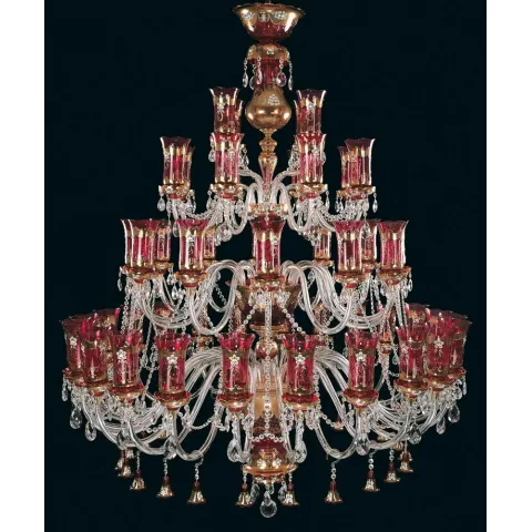 Candelabru Cristale, Bohemia, E14, EL0105204836TB, Crystal