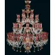 Candelabru Cristale, Bohemia, E14, EL0105204836TB, Crystal
