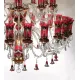 Candelabru Cristale, Bohemia, E14, EL0105204836TB, Crystal
