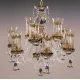 Candelabru Cristale, Clasic, Bohemia, E14, EL010520933TB, Crystal
