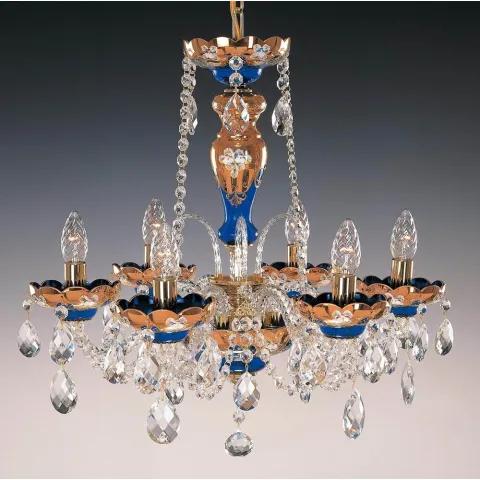 Candelabru Cristale, Clasic, Bohemia, E14, EL010521633, Crystal