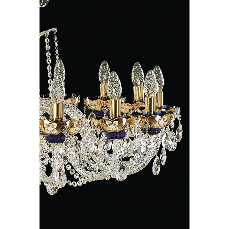Candelabru Cristale, Clasic, luxury, Bohemia, E14, EL0105221633, Crystal