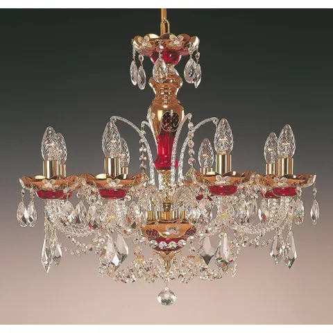 Candelabru Cristale, Clasic, Bohemia, E14, EL010522837, Crystal