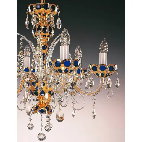 Candelabru Cristale, Clasic, Bohemia, E14, EL010542633, Crystal