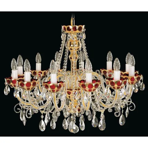 Candelabru Cristale, Bohemia, E14, EL0105451237, Crystal