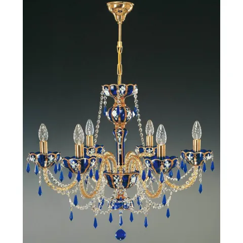 Candelabru Cristale, Clasic, Bohemia, E14, EL010548613-3, Crystal