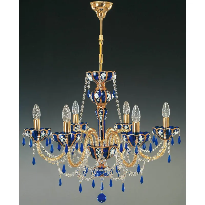 Candelabru Cristale, Clasic, Bohemia, E14, EL010548613-3, Crystal