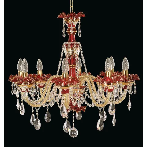 Candelabru Cristale, Clasic, Bohemia, E14, EL010550837, Crystal