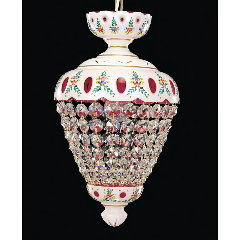 Plafoniera Cristale,, Bohemia, E27, EL010570131-39, Crystal